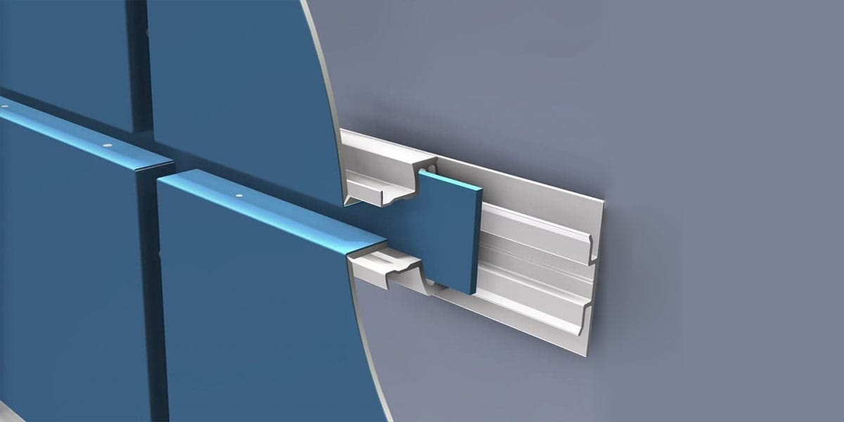 aluminum composite panel mounting