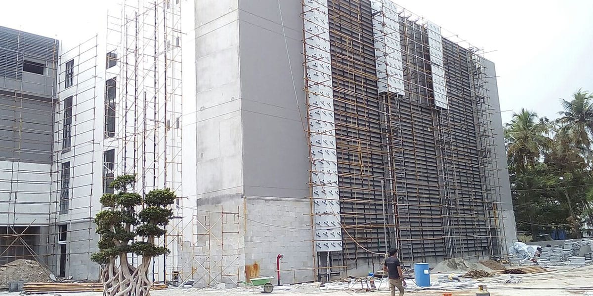 aluminium composite panel cladding installation