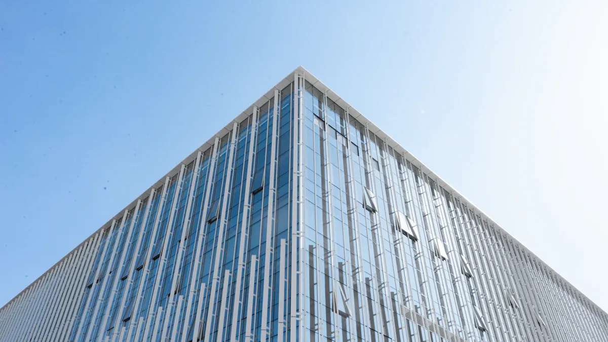 ACP Cladding in Curtain Walls