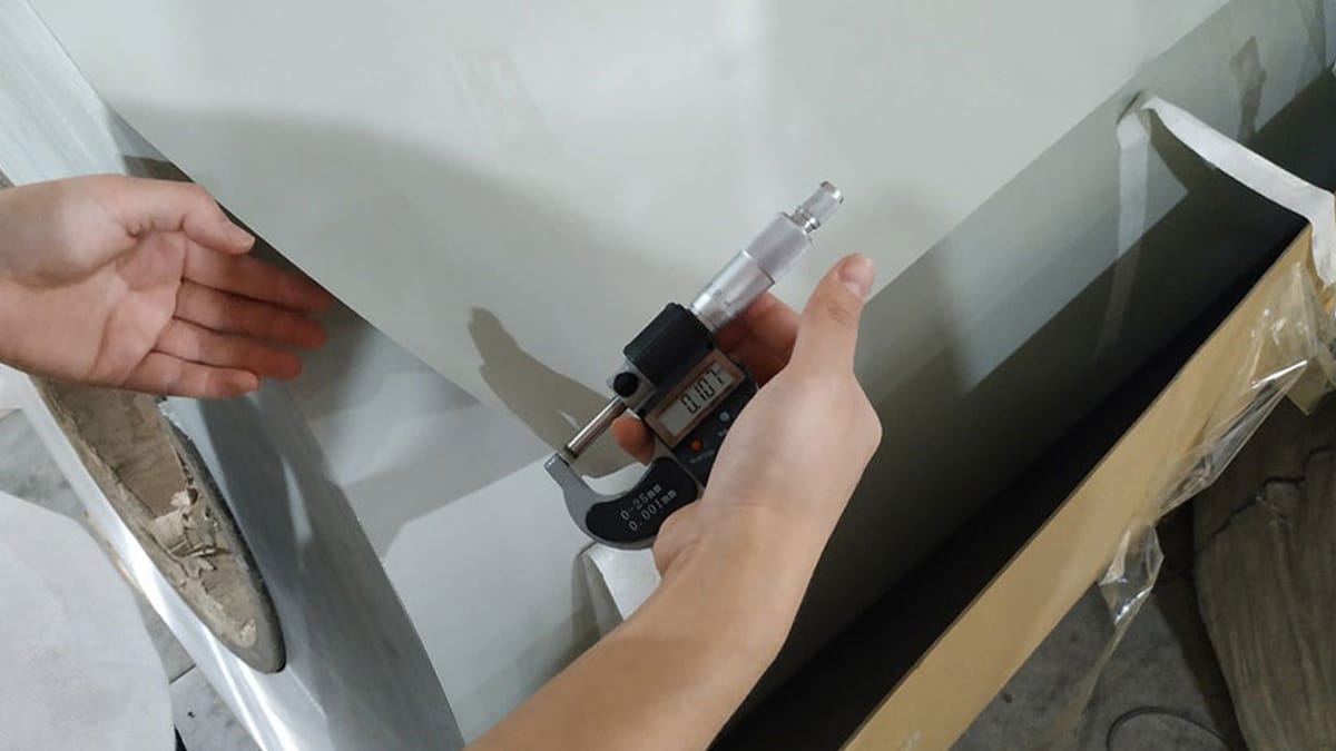 Thickness and Tolerances