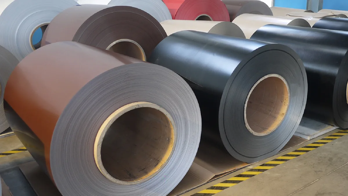 Estrutura e materiais de revestimento ACP