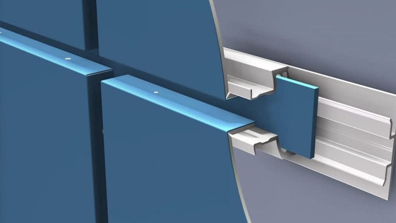 Facade ACP Sheet Structure Facade ACP Sheet Structure