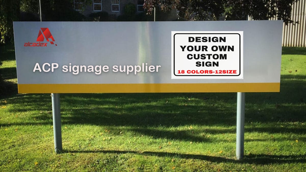 Top Aluminium Composite Signage Suppliers-alcadex