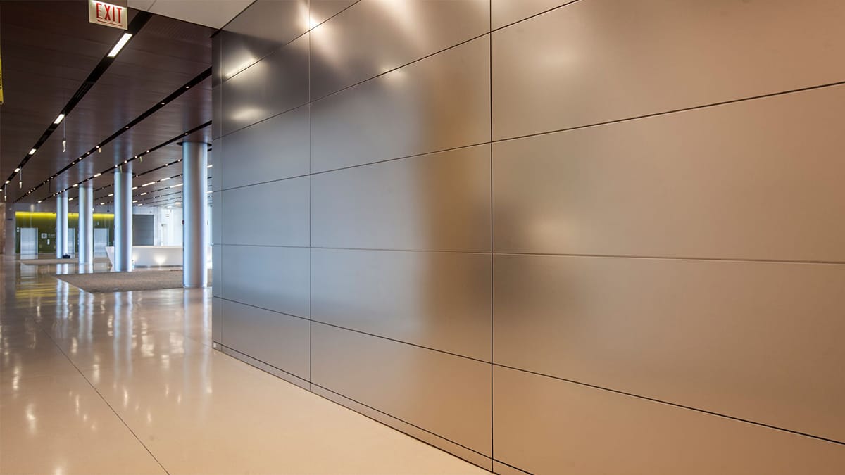 Instructions for Installing Aluminum Wall Panels Indoors