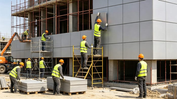 Installation Materials Example Complete Step-by-Step Installation Guide for Aluminum Composite ...