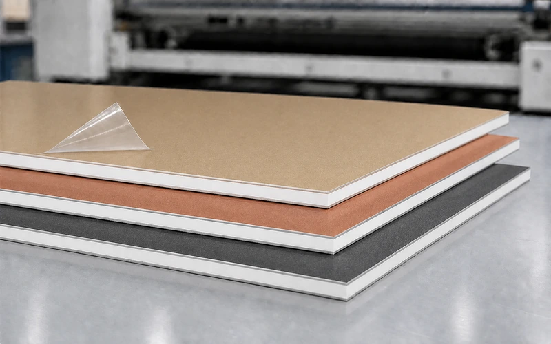 A2 non conbustible aluminium composite panel