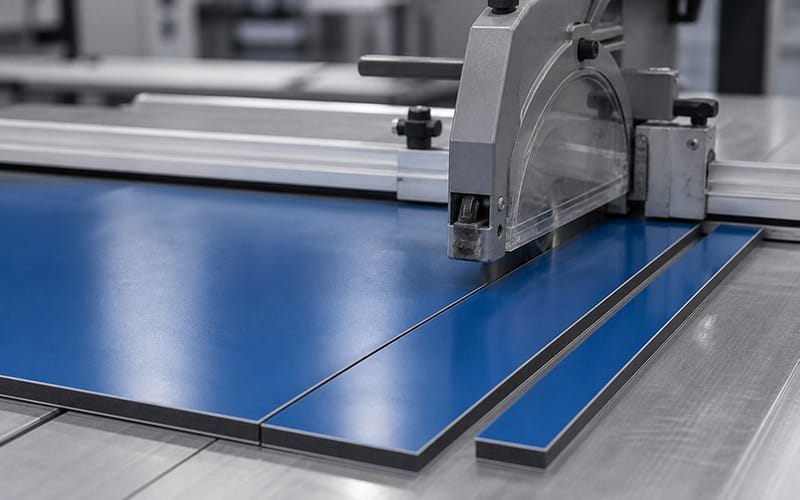 ACP Panels Cutting and Sizing