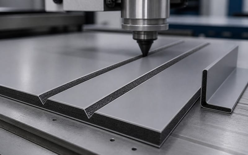 Grooving and Folding Preparation